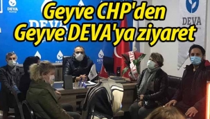 Geyve CHP'den, Geyve DEVA'ya ziyaret