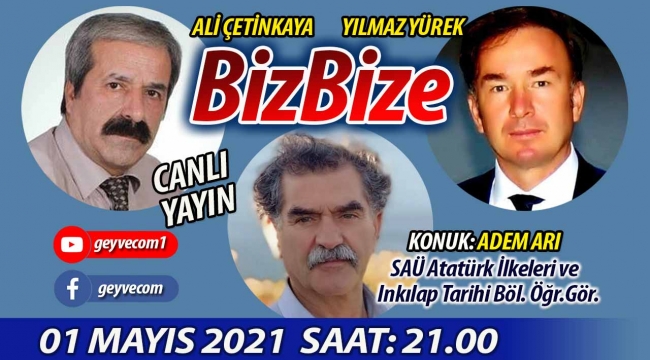 Geyve.com'dan yeni bir Canlı Yayın: BizBize.. 