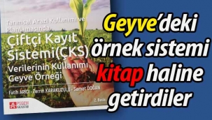Geyve'deki örnek sistemi kitap haline getirdiler