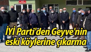 İYİ Parti'den Geyve'nin eski köylerine çıkarma!