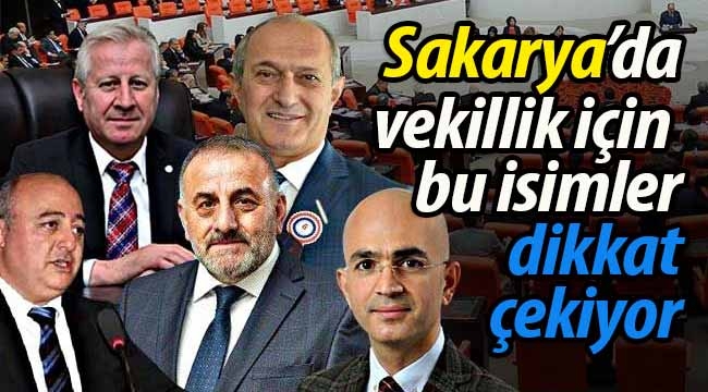 Sakarya'da vekillik yarışı başladı