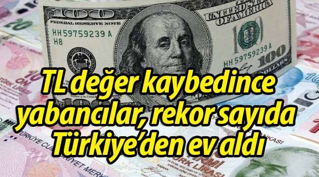 Yabancılara rekor ev satışı