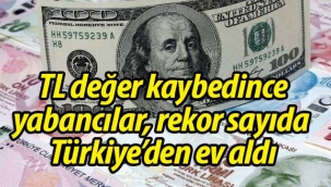Yabancılara rekor ev satışı