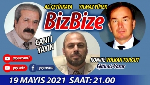 19 Mayıs akşamının konuğu Volkan Turgut