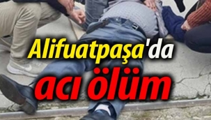 Alifuatpaşa'da acı ölüm