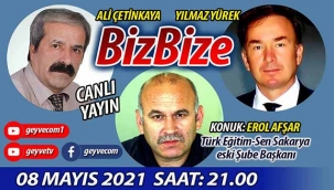 BizBize'nin konuğu Erol Afşar