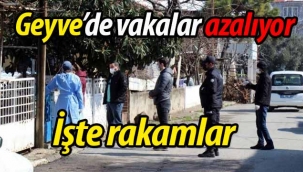 Geyve'de vakalar azalıyor! İşte rakamlar