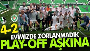 Sakaryaspor evinde bu sefer zorlanmadı! 4-2