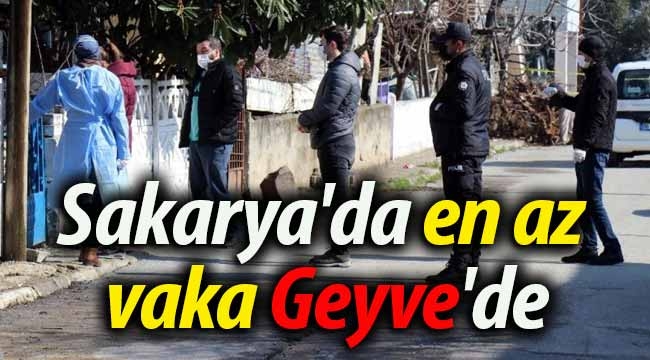 Sakarya'da en az vaka Geyve'de