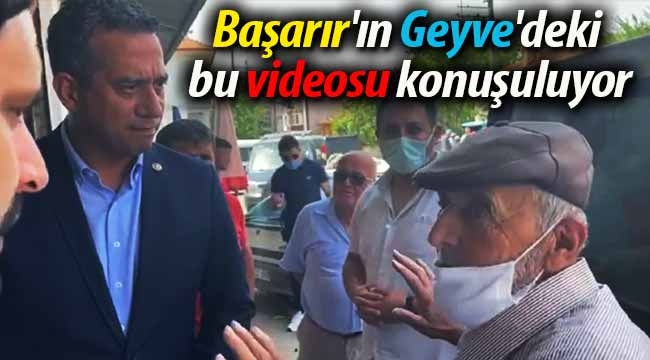 Başarır'ın Geyve'deki bu videosu konuşuluyor