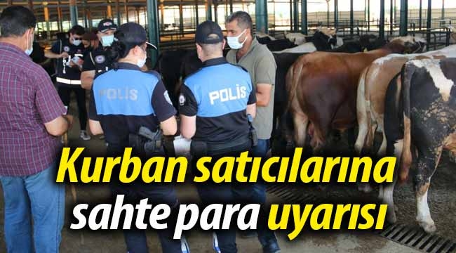 Kurban satıcılarına "Sahte para kurbanı" olmayın uyarısı!