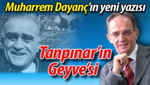 Muharrem Dayanç'ın yeni yazısı: "Tanpınar'ın Geyve'si"