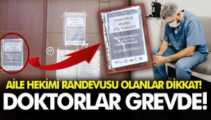 Aile Hekimleri grevde!