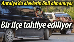Bir ilçe tahliye ediliyor