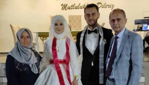 Elif ile Semih Karasakal dünya evine girdi