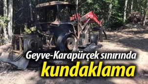 Geyve-Karapürçek sınırında kundaklama