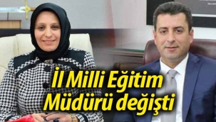 İl Milli Eğitim Müdürü değişti