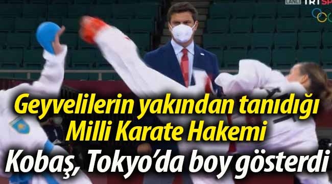 Uğur Kobaş, olimpiyatlarda boy gösterdi