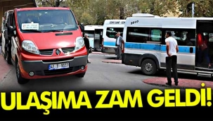 Ulaşıma zam geldi!
