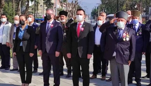 Geyve'de Gaziler Günü, törenle kutlandı