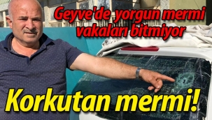 Geyve'de yine yorgun mermi vakası