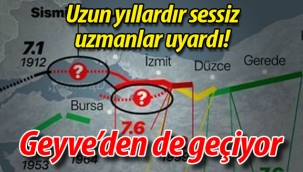 Uzmanlar uyardı! Geyve'den de geçiyor