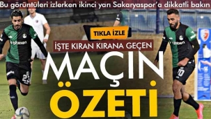 Ankaraspor- Sakaryaspor maçının özeti!