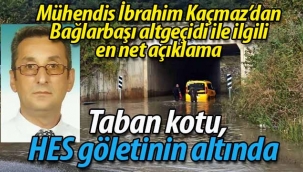 Bağlarbaşı altgeçidi ile ilgili en çarpıcı açıklama