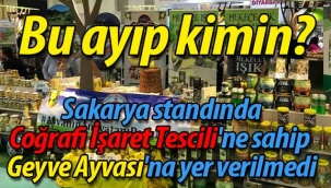 Bu ayıp kimin? Geyve Ayvası'na yer verilmedi