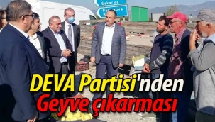 DEVA Partisi'nden Geyve çıkarması