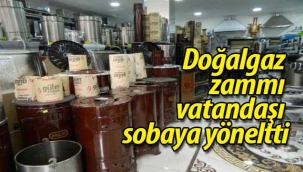 Doğalgaz zammı vatandaşı sobaya yöneltti