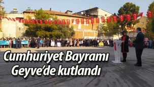 Geyve'de Cumhuriyet Bayramı kutlandı