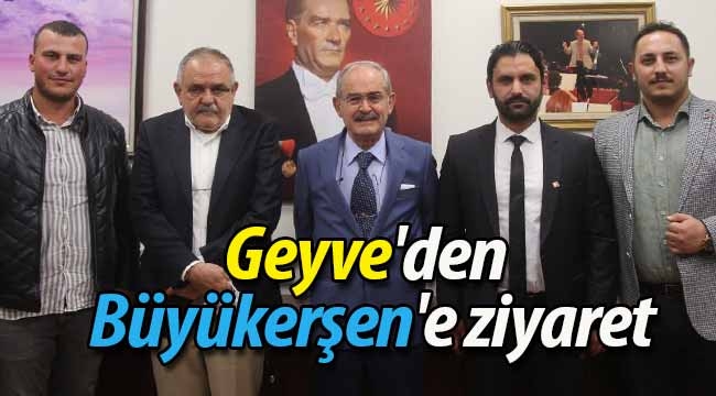 Geyve'den Büyükerşen'e ziyaret