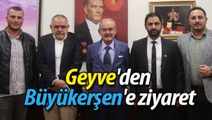 Geyve'den Büyükerşen'e ziyaret