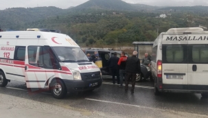 Geyve-Taraklı yolunda kaza