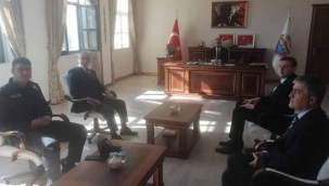 İl Emniyet Müdürü'nden Geyve Kaymakamı'na ziyaret