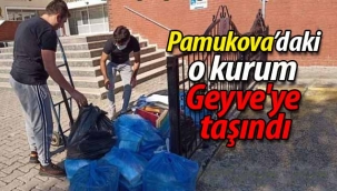 Pamukova'daki o kurum Geyve'ye taşındı