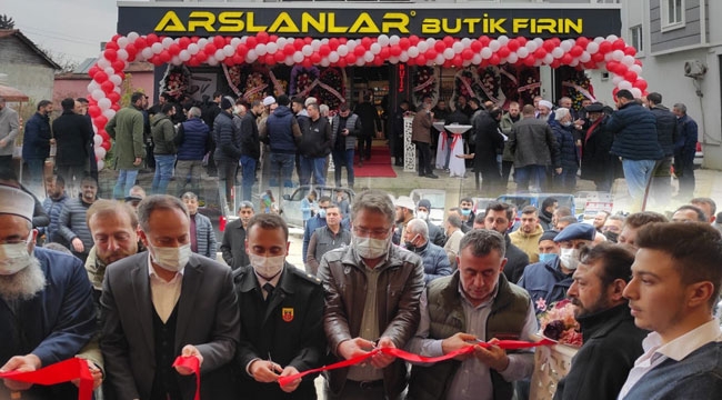   Arslanlar Butik Fırın hizmete girdi