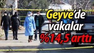 Geyve'de vakalar yüzde 14 arttı