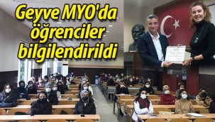 Geyve MYO'da kişilik testi ile kendinizi keşfedin toplantısı