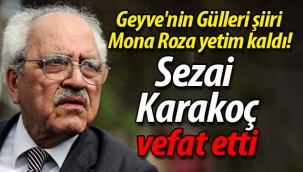  Geyve'nin Gülleri yetim kaldı! Sezai Karakoç vefat etti