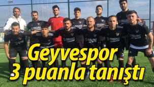 Geyvespor 3 puanla tanıştı
