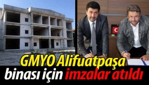 GMYO Alifuatpaşa binası tamamlanacak