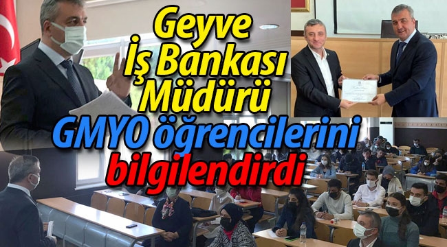 GMYO öğrencilerini bilgilendirdi