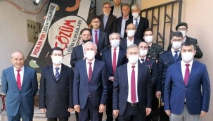 Kaymakam Güven ve ilçe protokolünden Geyve Çözüm Kurs'a ziyaret