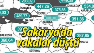 Sakarya'da vakalar düşüyor