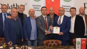 Sakarya Eşraf Platformu'nun konuğu Fatih Kaya idi