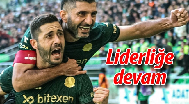 Sakaryaspor liderliğe devam dedi: 3-2