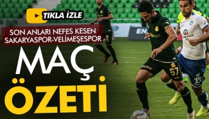 Sakaryaspor-Velimeşespor maçının golleri