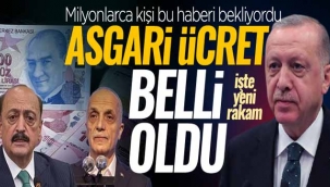 Asgari ücret belli oldu: 4250 Lira